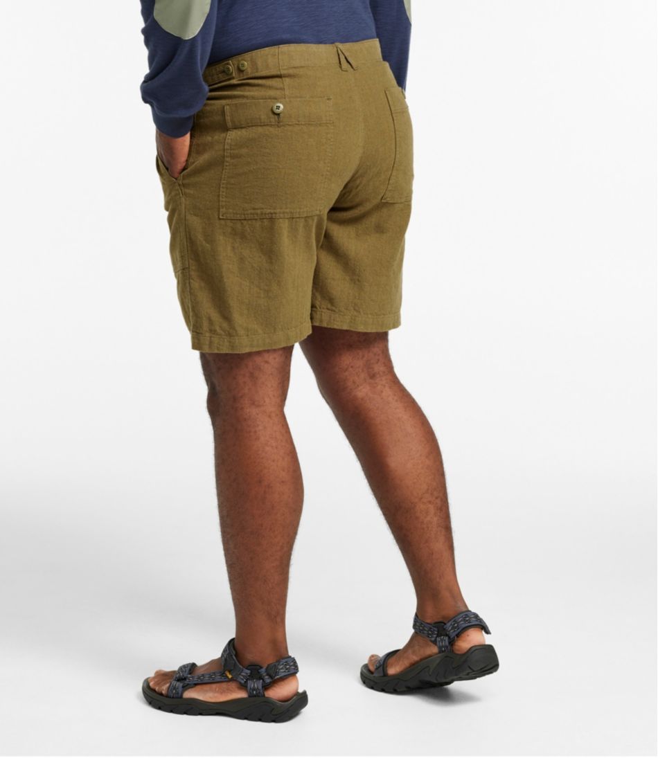L.L.Bean | Men's Signature Herringbone Shorts, 8"