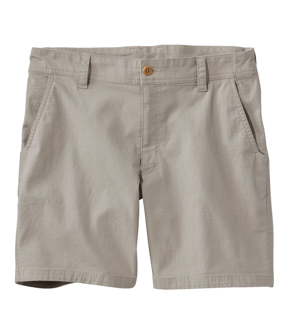 L.L.Bean | Men's Explorer Ripstop Shorts, Fixed Waist, 8"