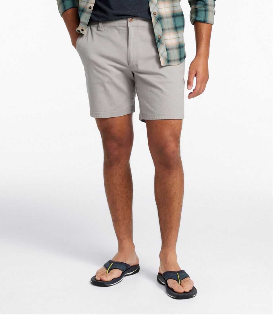 L.L.Bean | Men's Explorer Ripstop Shorts, Fixed Waist, 8"