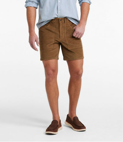 L.L.Bean | Men's BeanFlex® Corduroy Shorts, 7"