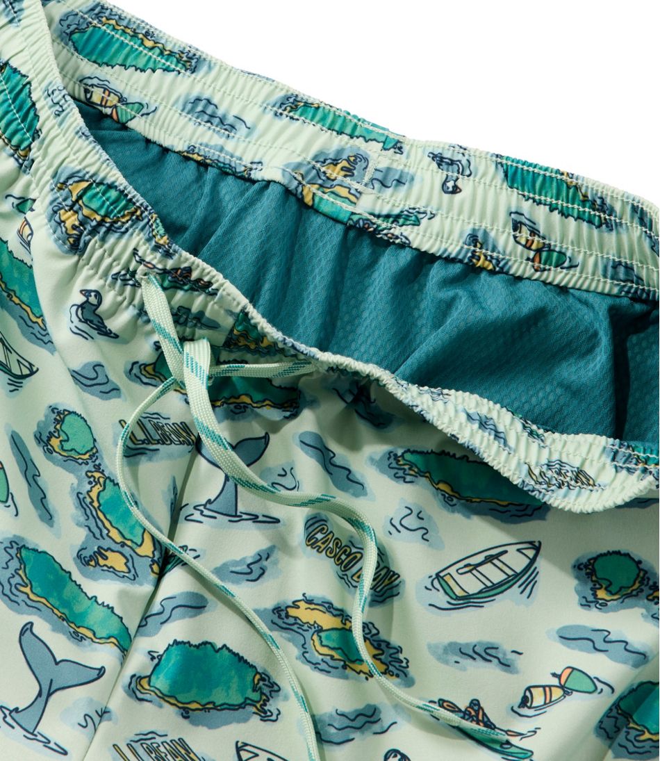 L.L.Bean | Men's Bold Coast Swim Trunks, 7"