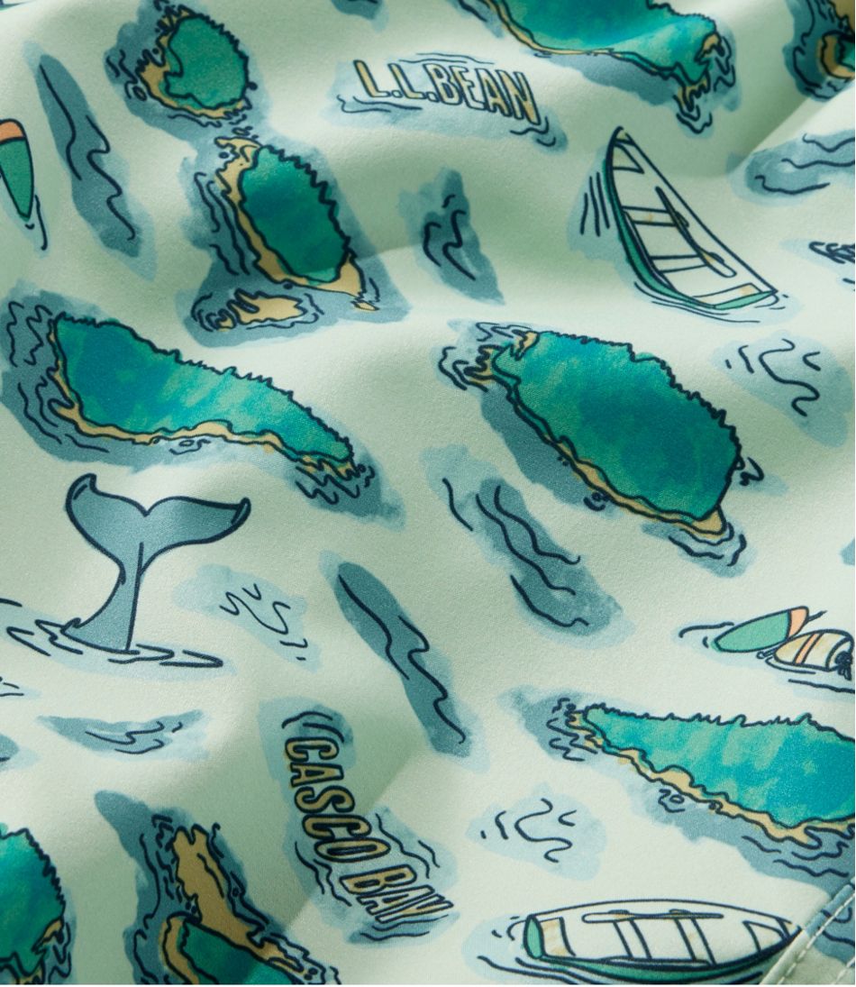 L.L.Bean | Men's Bold Coast Swim Trunks, 7"