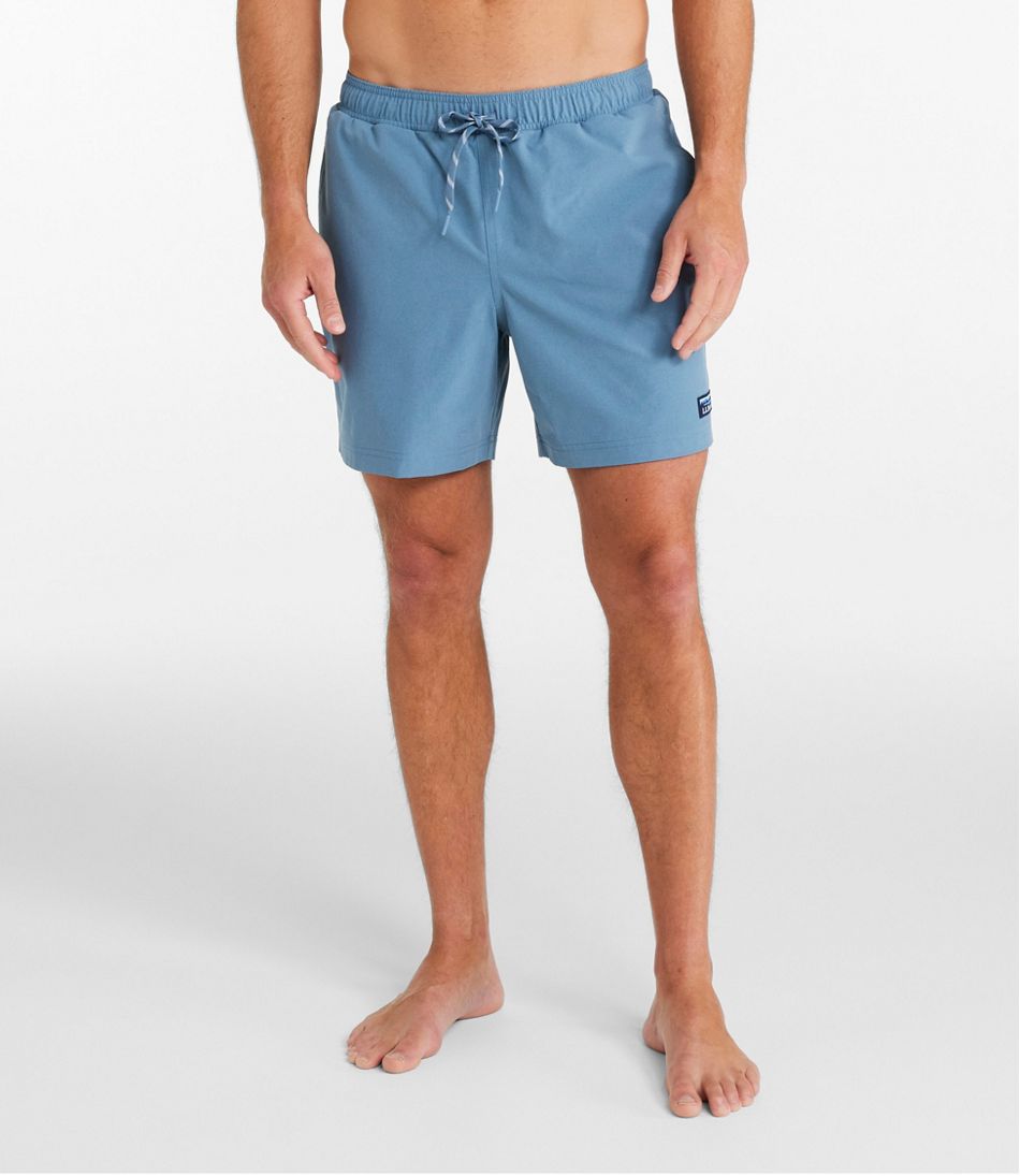 L.L.Bean | Men's Vacationland Stretch Swim Trunks, 6"