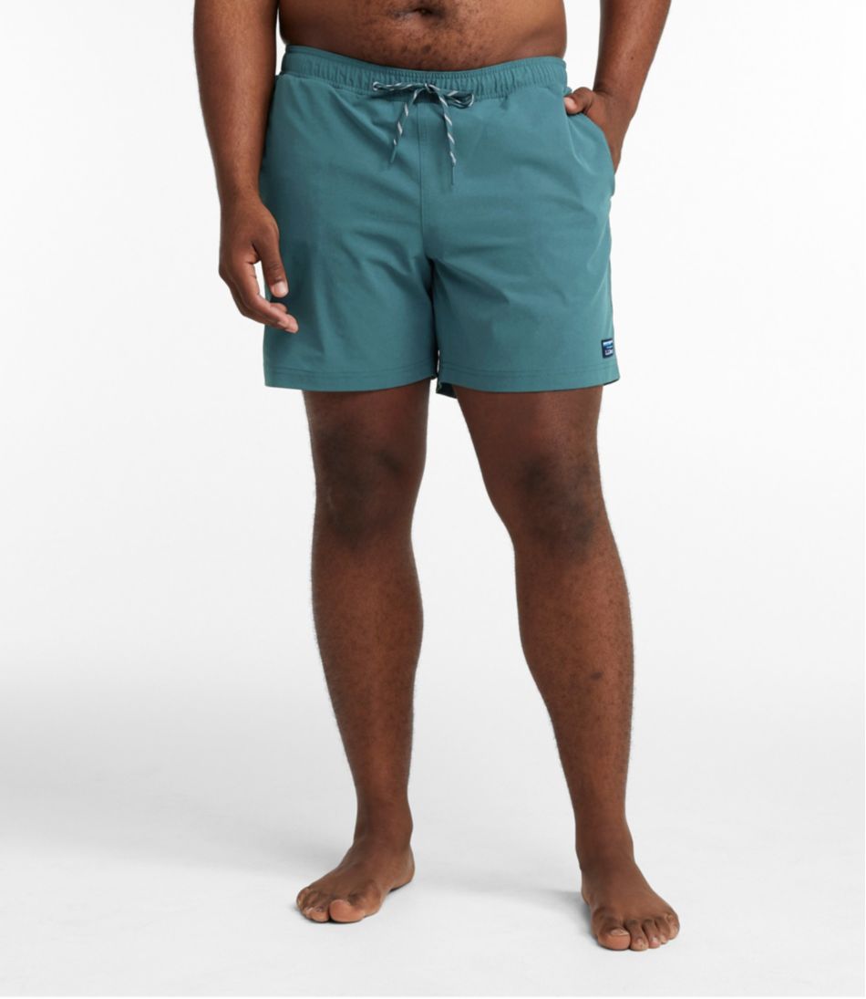 L.L.Bean | Men's Vacationland Stretch Swim Trunks, 6"