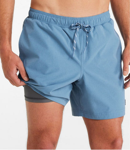 L.L.Bean | Men's Vacationland Stretch Swim Trunks, 6"