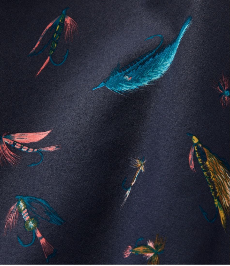L.L.Bean | Men's Vacationland Stretch Swim Trunks, Print, 6"