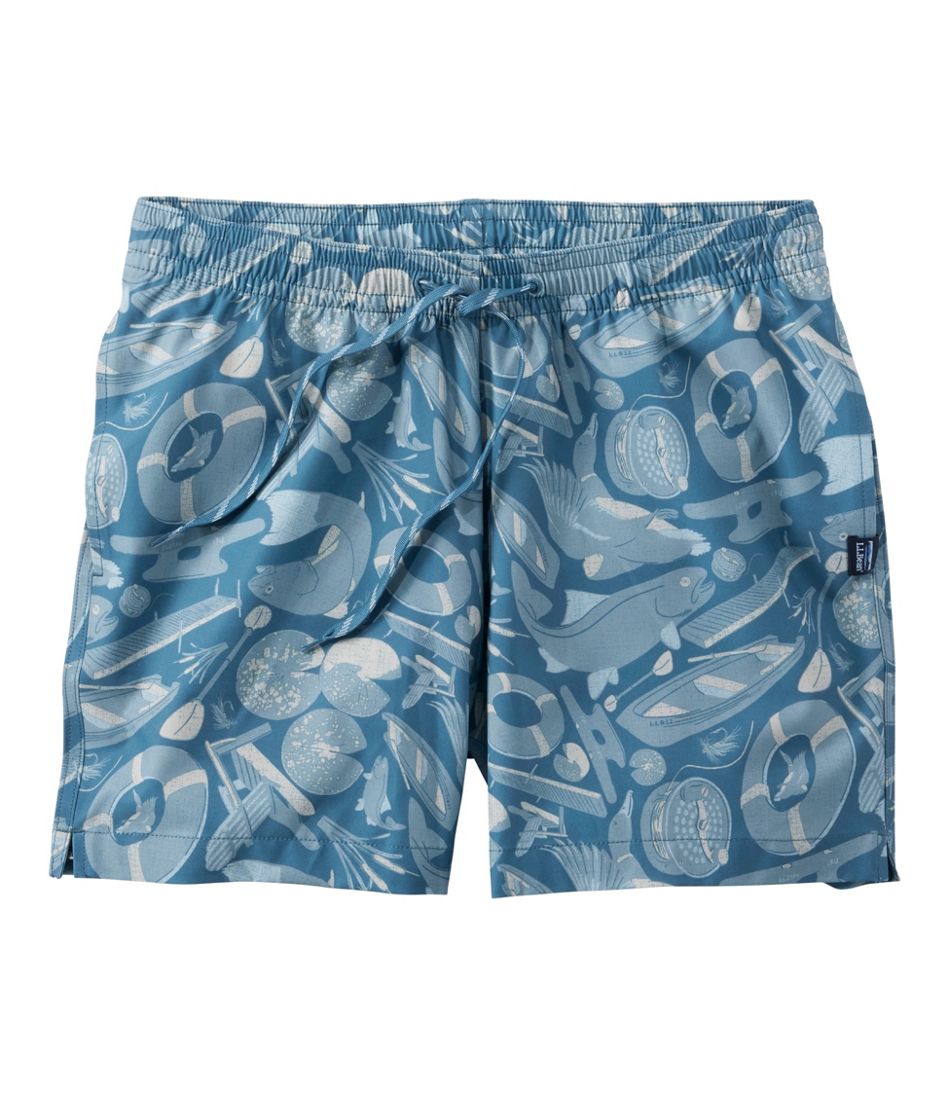 L.L.Bean | Men's Bold Coast Swim Trunks, 5"