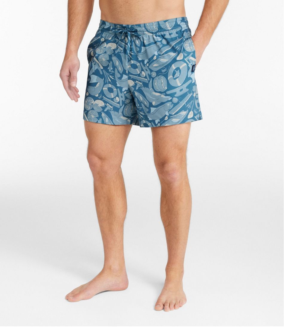 L.L.Bean | Men's Bold Coast Swim Trunks, 5"
