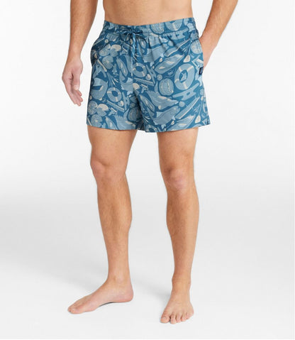 L.L.Bean | Men's Bold Coast Swim Trunks, 5"