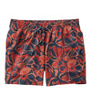 Carbon Navy Abstract Hibiscus