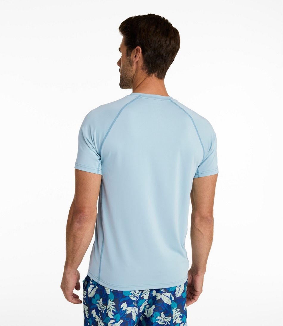 L.L.Bean | Men's Swift River Cooling Sun Shirt, Short-Sleeve Graphic