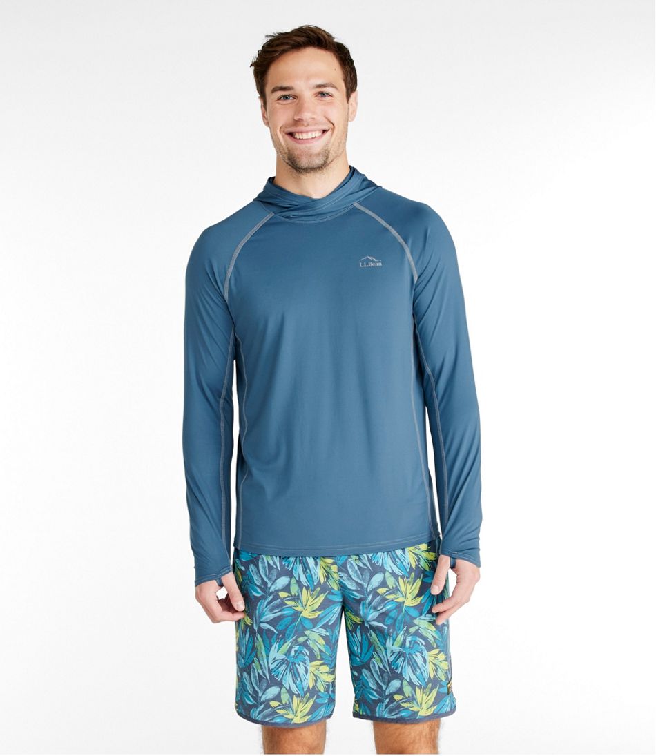 L.L.Bean | Men's Swift River Cooling Hooded Rash Guard