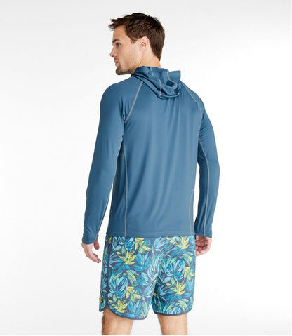 L.L.Bean | Men's Swift River Cooling Hooded Rash Guard