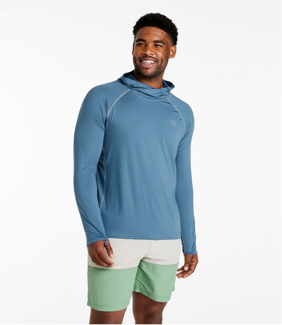 L.L.Bean | Men's Swift River Cooling Hooded Rash Guard