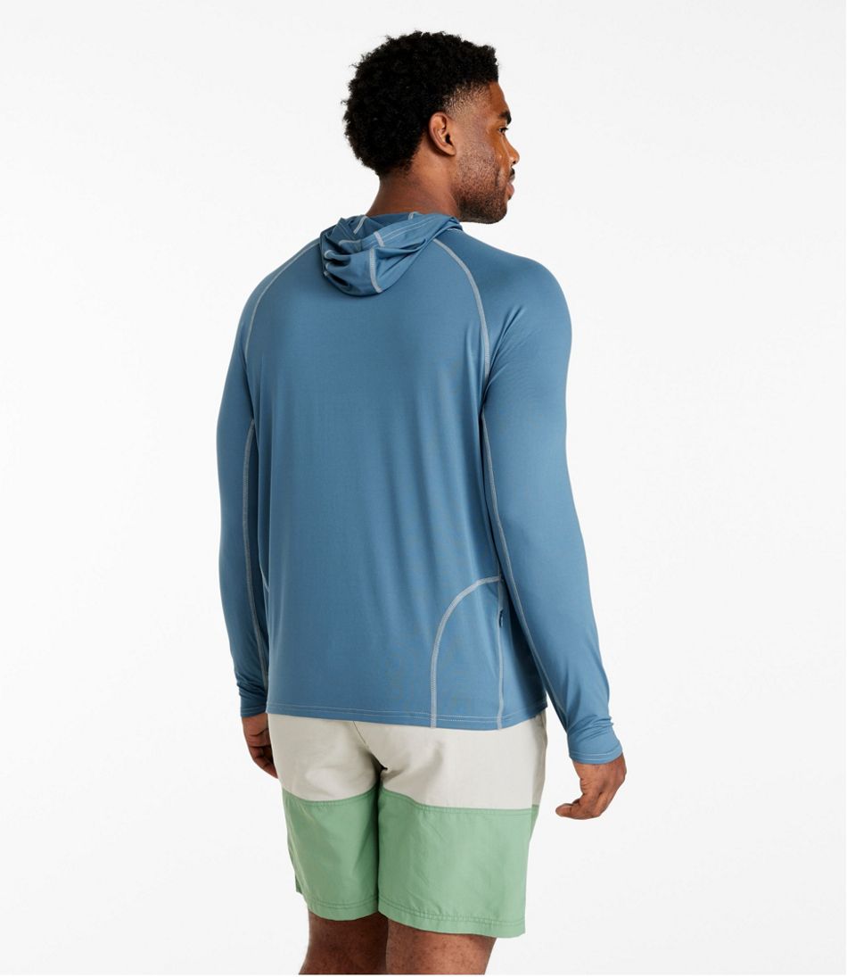 L.L.Bean | Men's Swift River Cooling Hooded Rash Guard