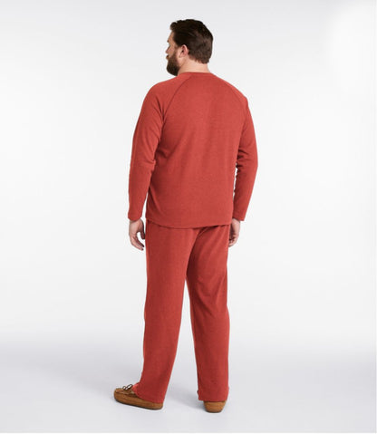 L.L.Bean | Men's Bean's Cotton Knit Pajamas, Henley PJ Set