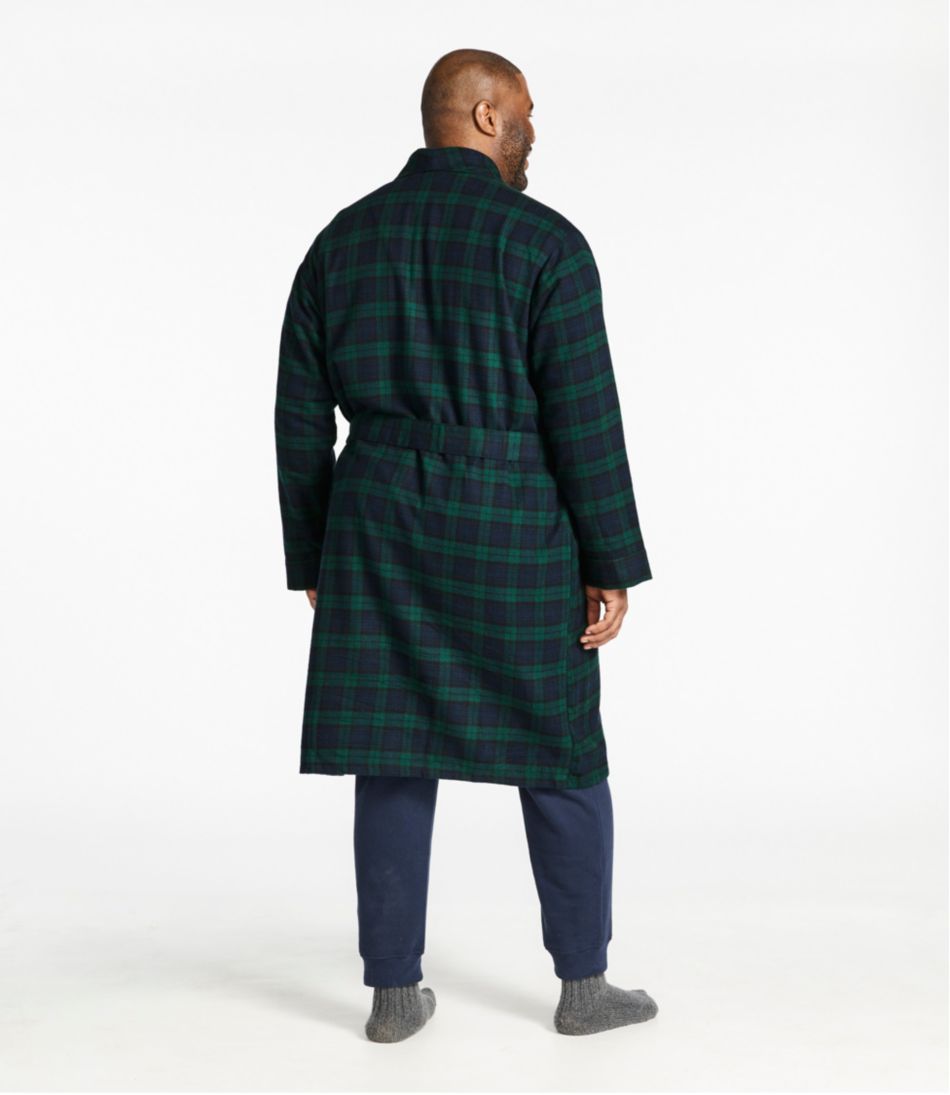 L.L.Bean | Men's Scotch Plaid Flannel Robe