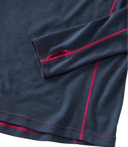 L.L.Bean | Men's Cresta Wool Midweight 250 Crew Top