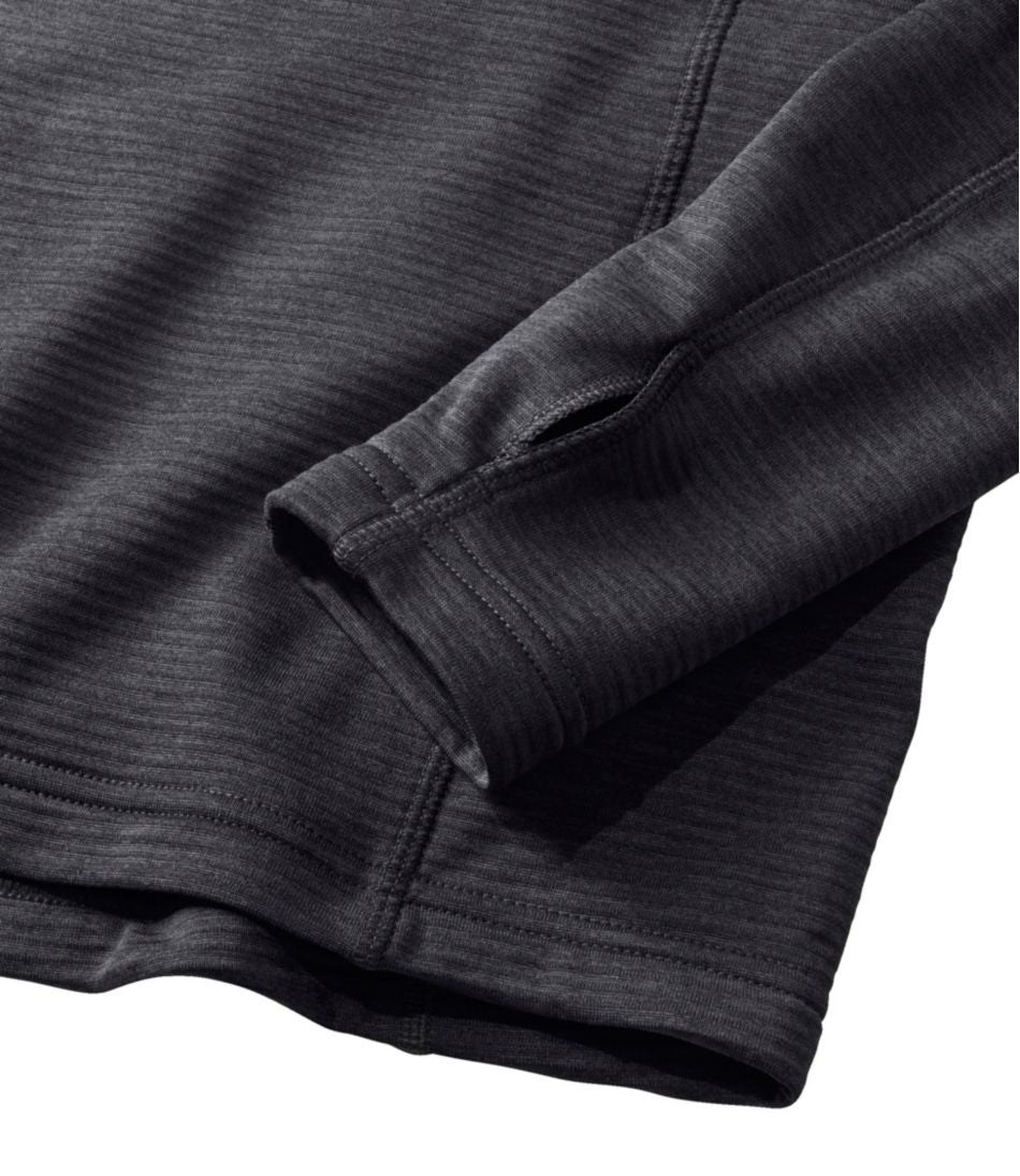 L.L.Bean | Men's L.L.Bean Midweight Base Layer Crew Top, 1/4 Zip