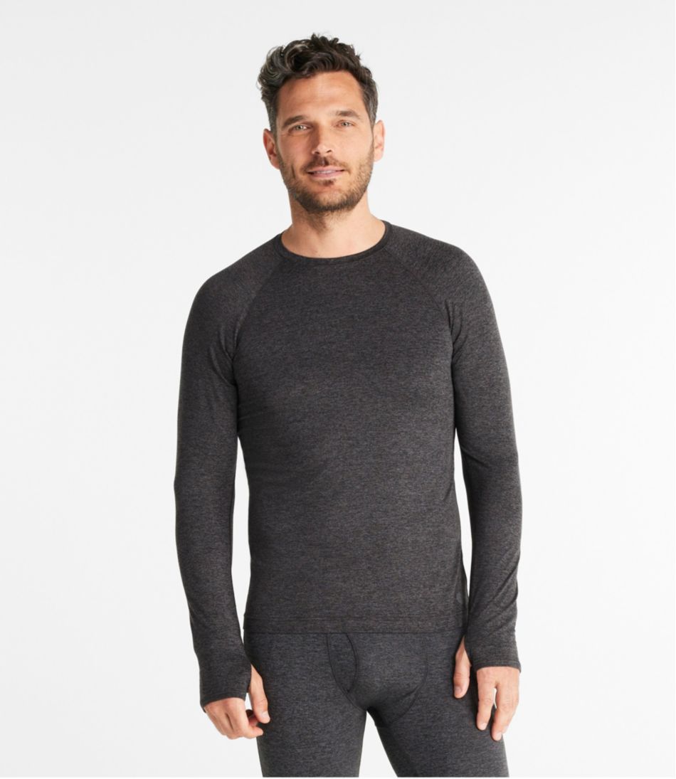 L.L.Bean | Men's L.L.Bean Simple Soft Base Layer, Crew