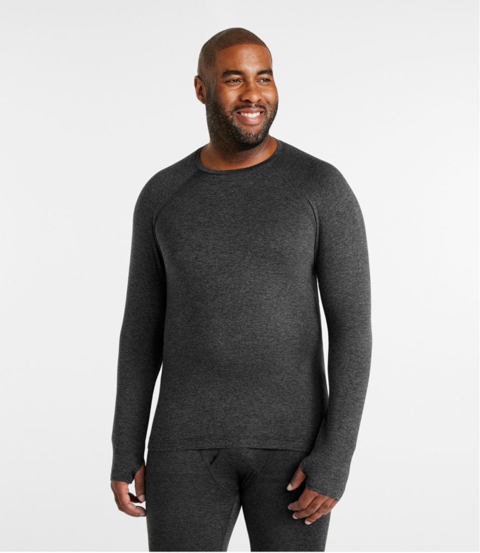 L.L.Bean | Men's L.L.Bean Simple Soft Base Layer, Crew