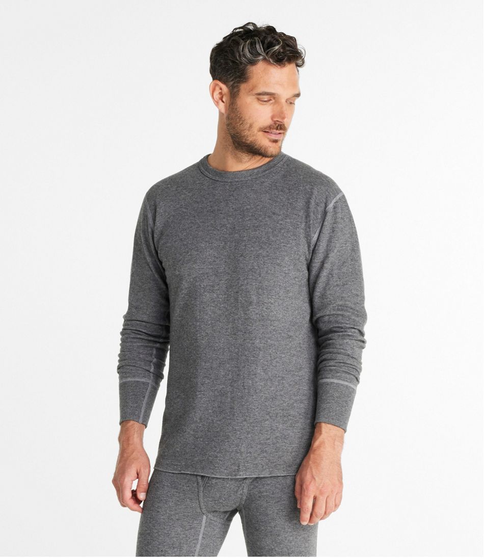 L.L.Bean | Men's Double-Layer Underwear, Crewneck