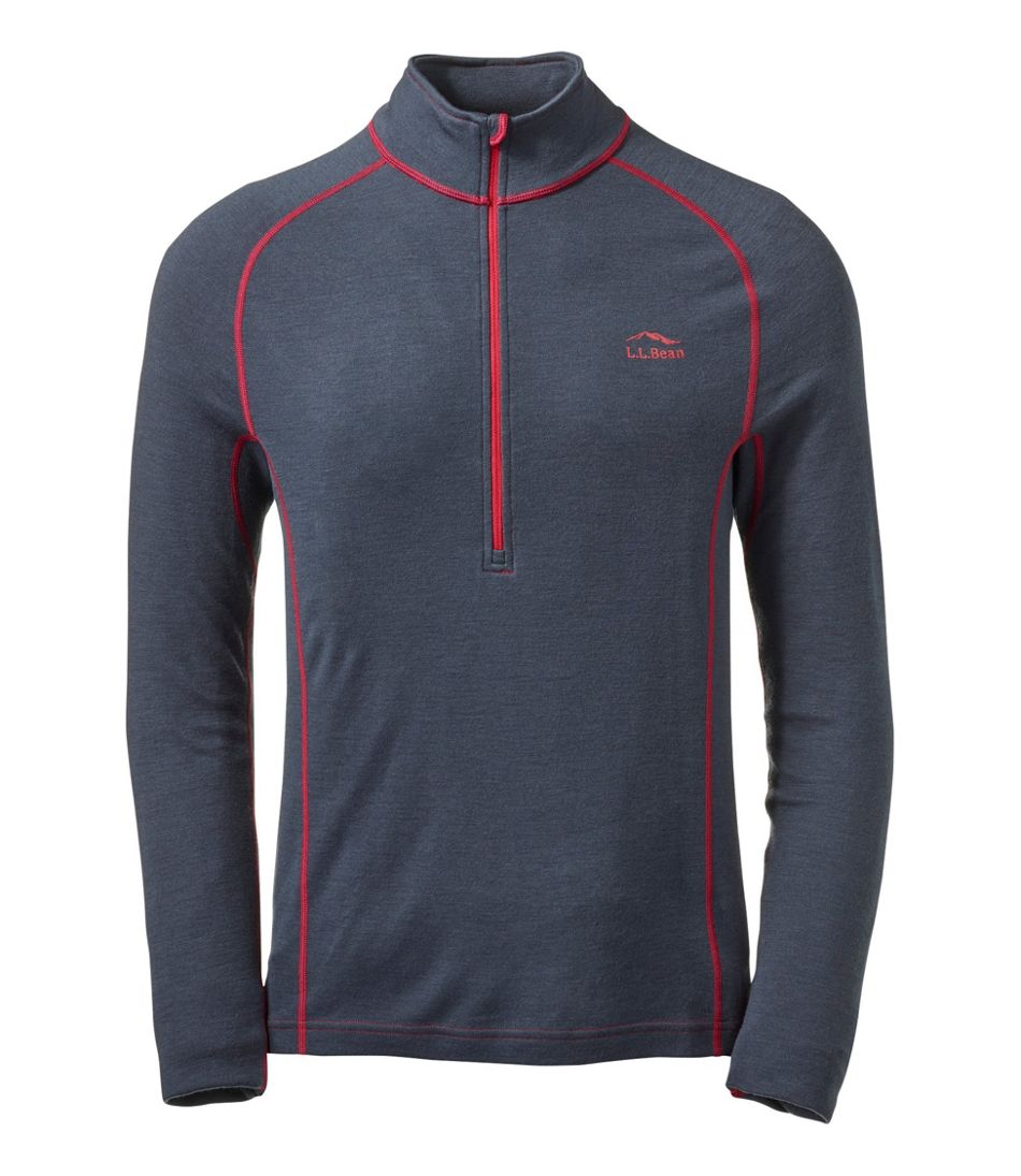 L.L.Bean | Men's Cresta Midweight 250 Quarter-Zip Top