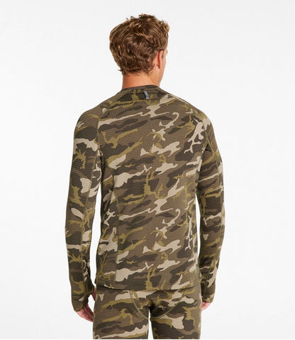 L.L.Bean | Men's L.L.Bean Heavyweight Base Layer Crew Top, Print