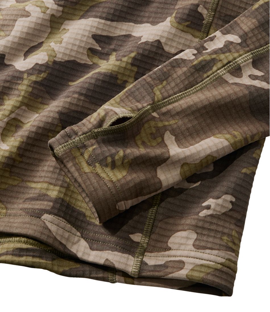 L.L.Bean | Men's L.L.Bean Heavyweight Base Layer Crew Top, Print