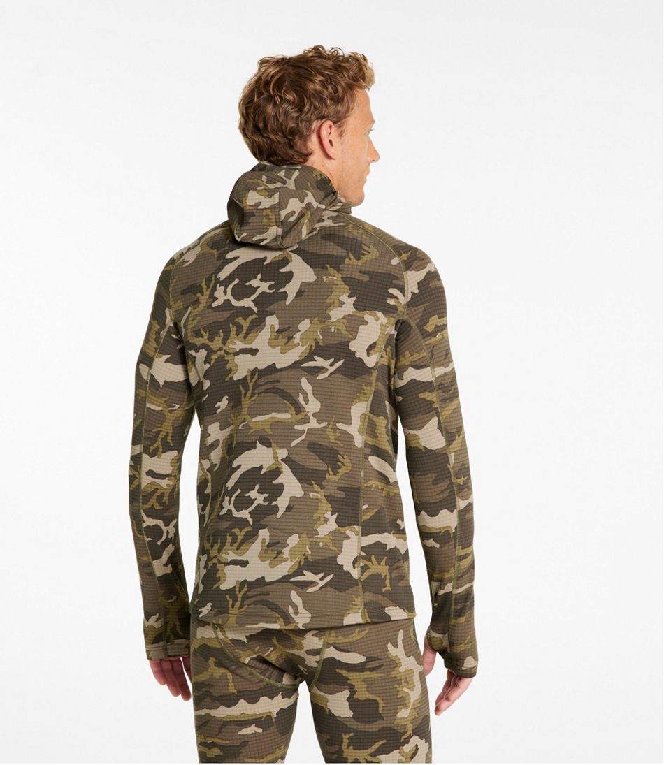 L.L.Bean | Men's L.L.Bean Heavyweight Base Layer Hoodie, Print