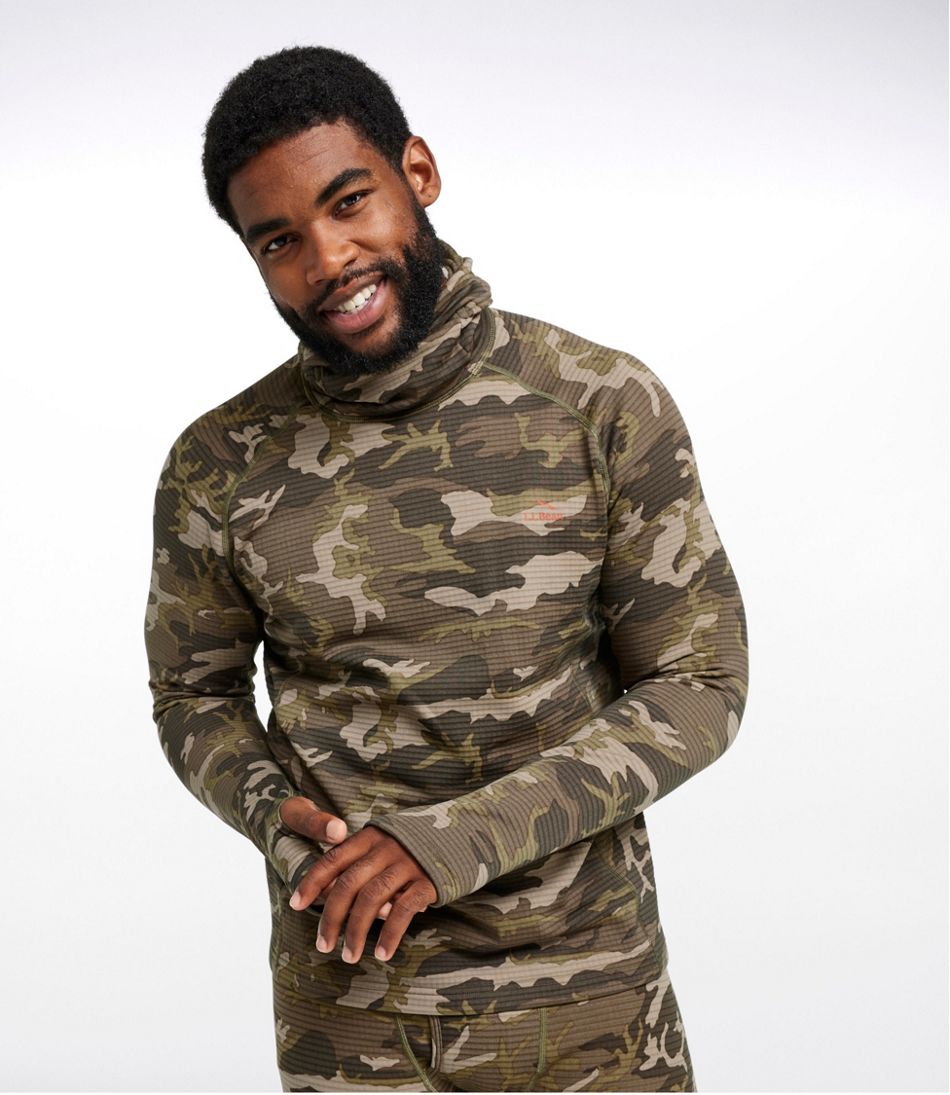 L.L.Bean | Men's L.L.Bean Heavyweight Base Layer Hoodie, Print
