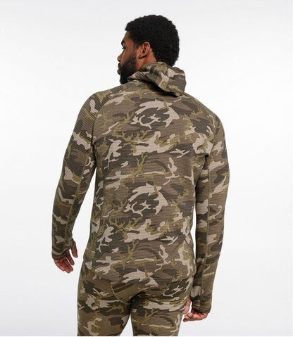 L.L.Bean | Men's L.L.Bean Heavyweight Base Layer Hoodie, Print