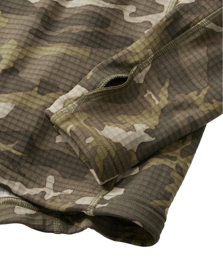L.L.Bean | Men's L.L.Bean Heavyweight Base Layer Hoodie, Print