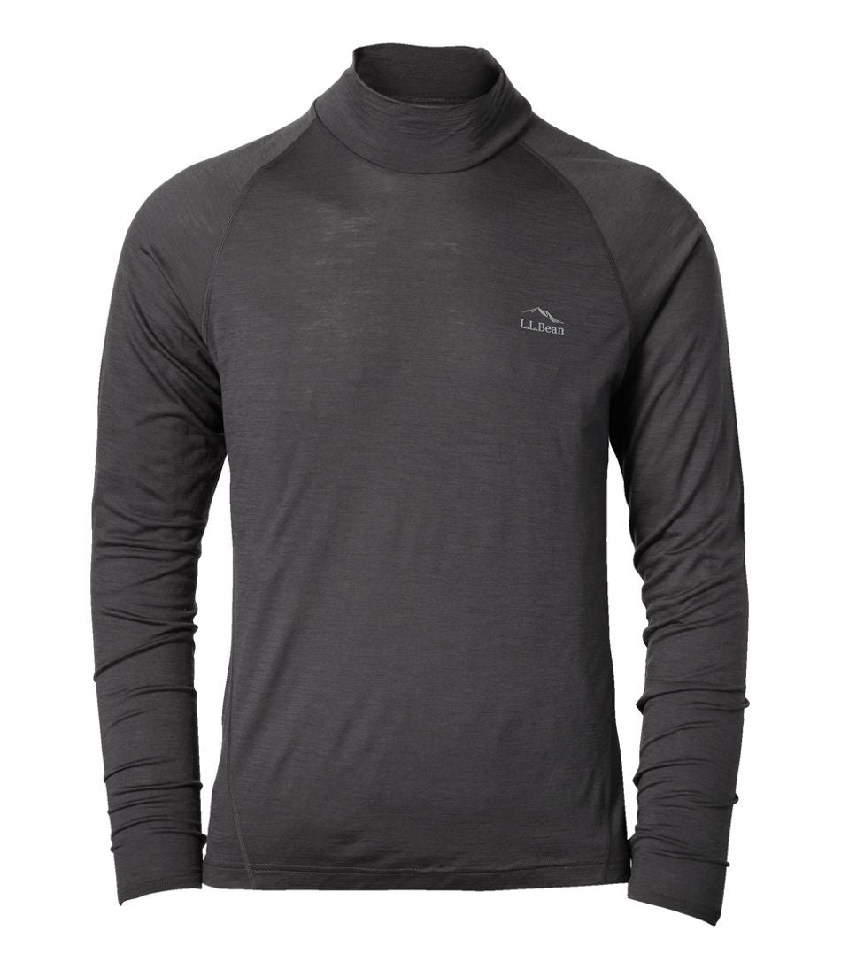L.L.Bean | Men's Cresta Wool Ultralight 150 Turtleneck