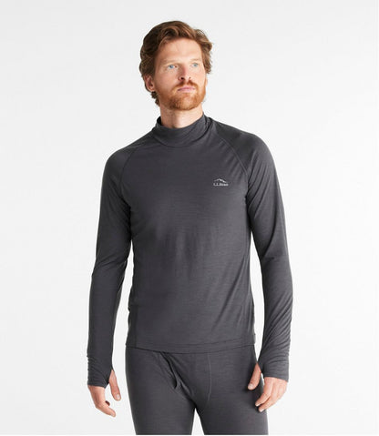 L.L.Bean | Men's Cresta Wool Ultralight 150 Turtleneck