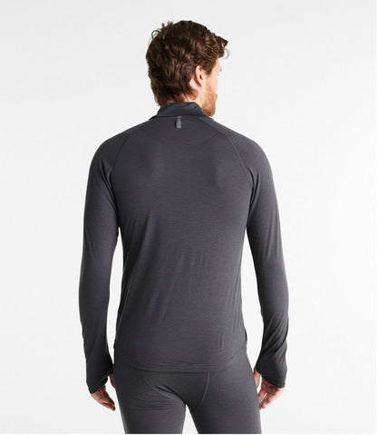 L.L.Bean | Men's Cresta Wool Ultralight 150 Turtleneck