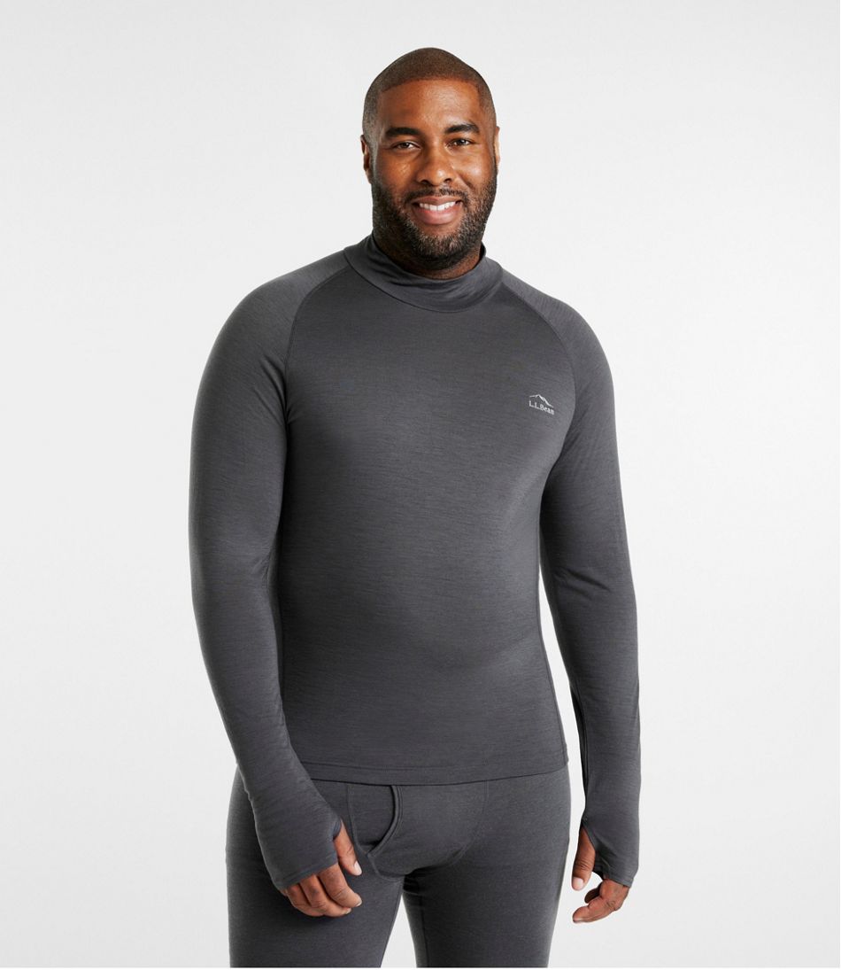 L.L.Bean | Men's Cresta Wool Ultralight 150 Turtleneck