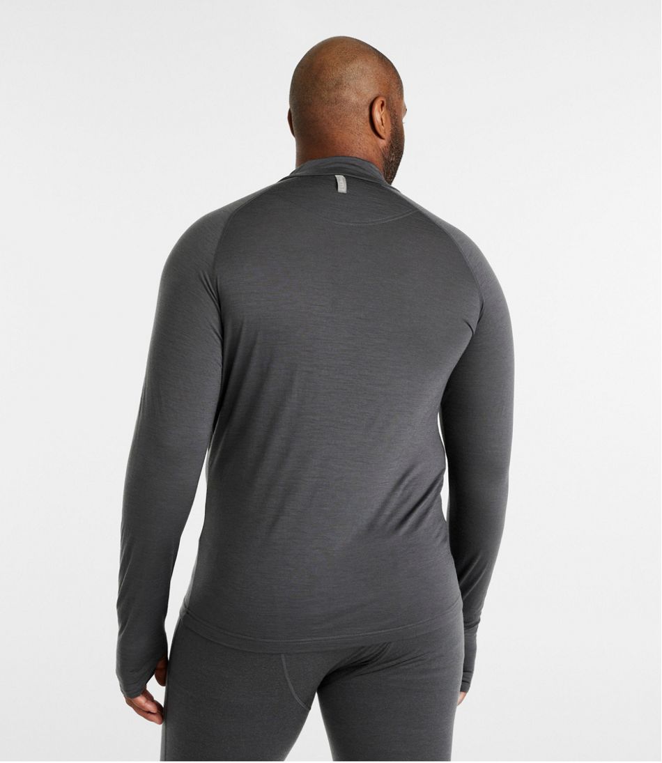 L.L.Bean | Men's Cresta Wool Ultralight 150 Turtleneck