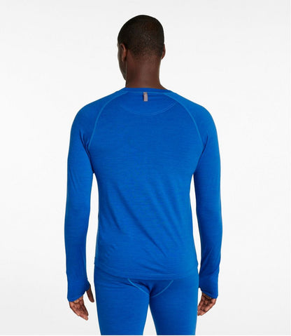 L.L.Bean | Men's Cresta Ultralight 150 Crew Top, Stripe