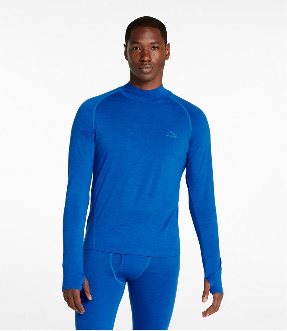 L.L.Bean | Men's Cresta Ultralight 150 Turtleneck, Stripe