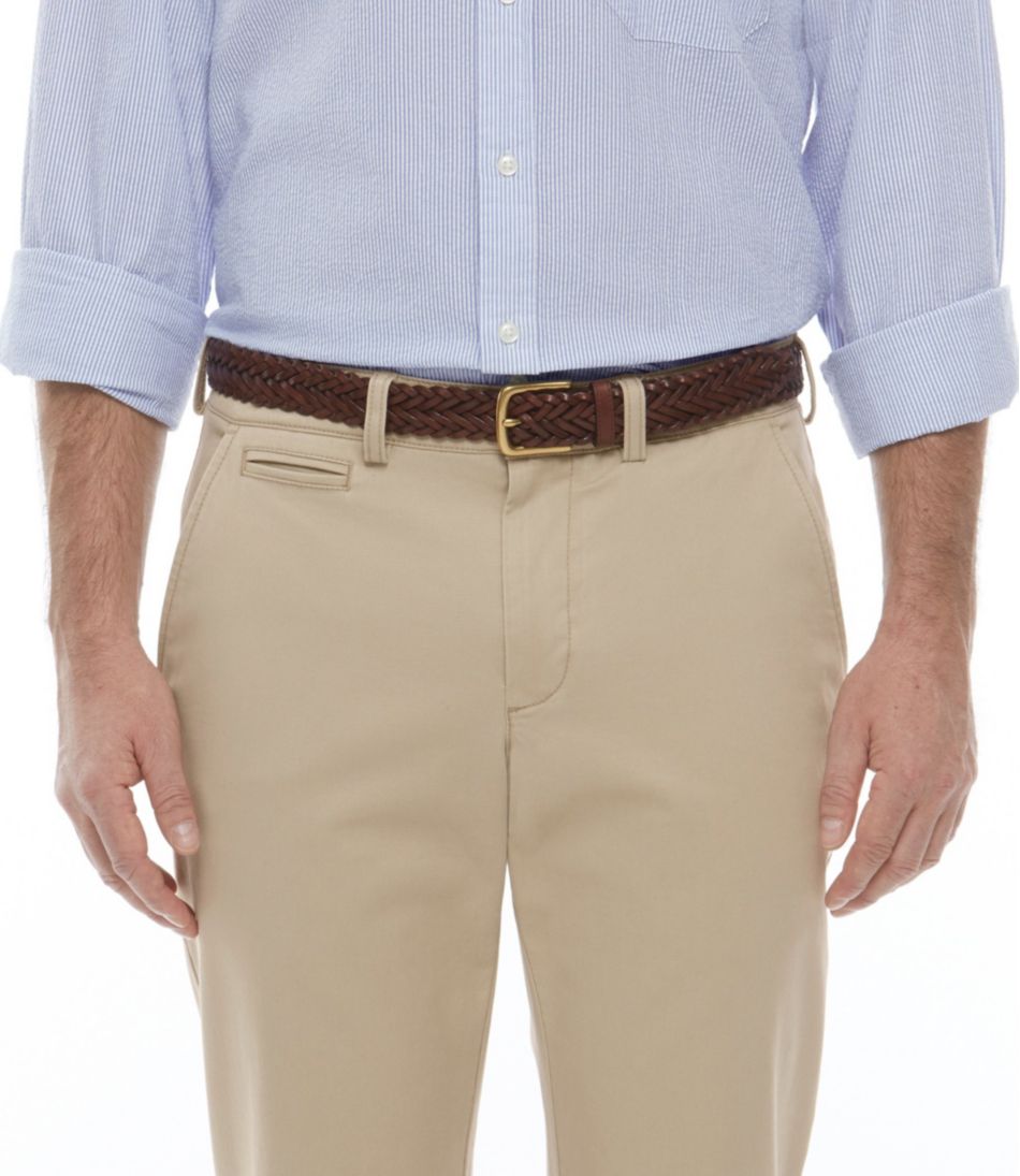 L.L.Bean | Men's Essential Braided Leather Belt