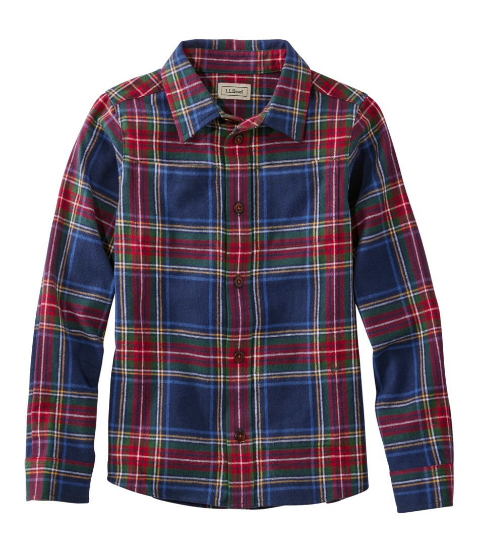 L.L.Bean | Kids' Scotch Plaid Flannel Shirt