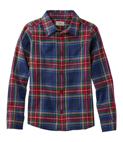 L.L.Bean | Kids' Scotch Plaid Flannel Shirt