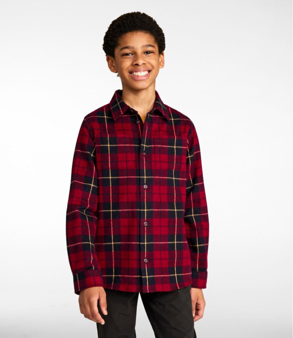 L.L.Bean | Kids' Scotch Plaid Flannel Shirt