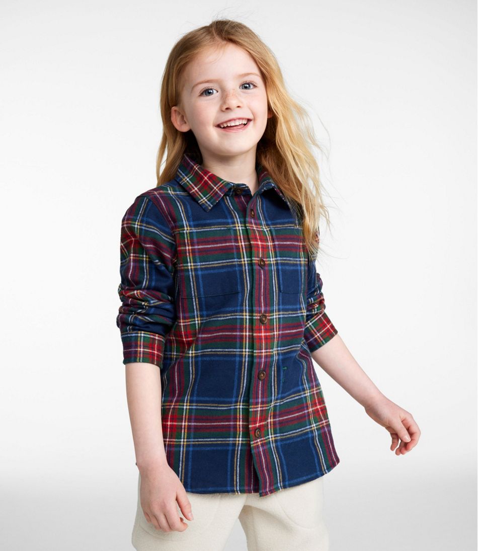 L.L.Bean | Kids' Scotch Plaid Flannel Shirt