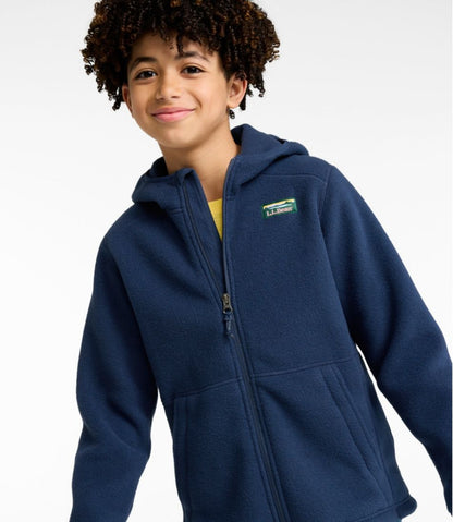 L.L.Bean | Kids' Mountain Classic Fleece, Hooded