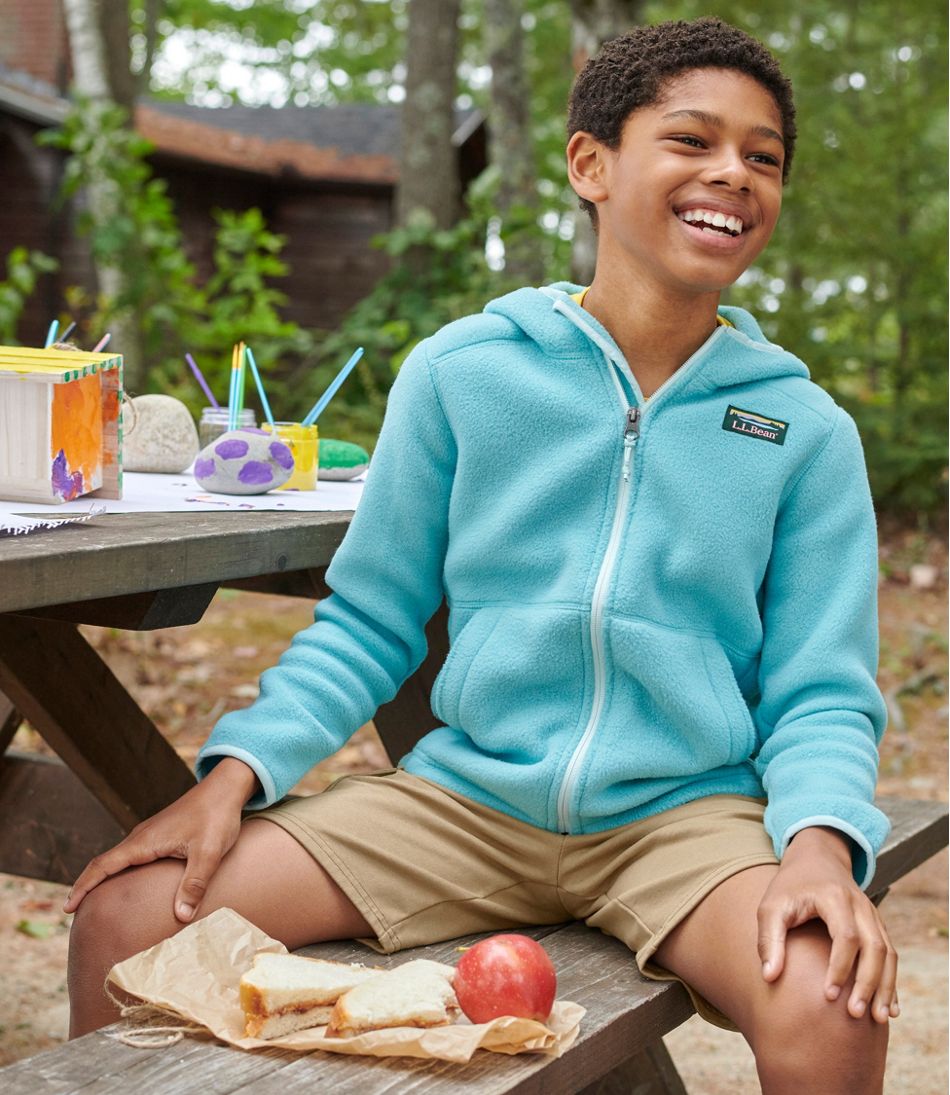 L.L.Bean | Kids' Mountain Classic Fleece, Hooded