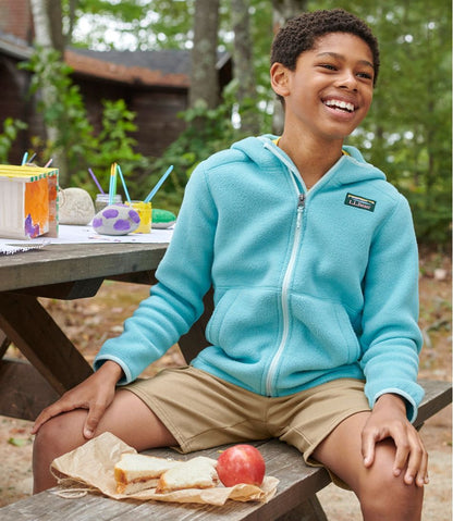 L.L.Bean | Kids' Mountain Classic Fleece, Hooded