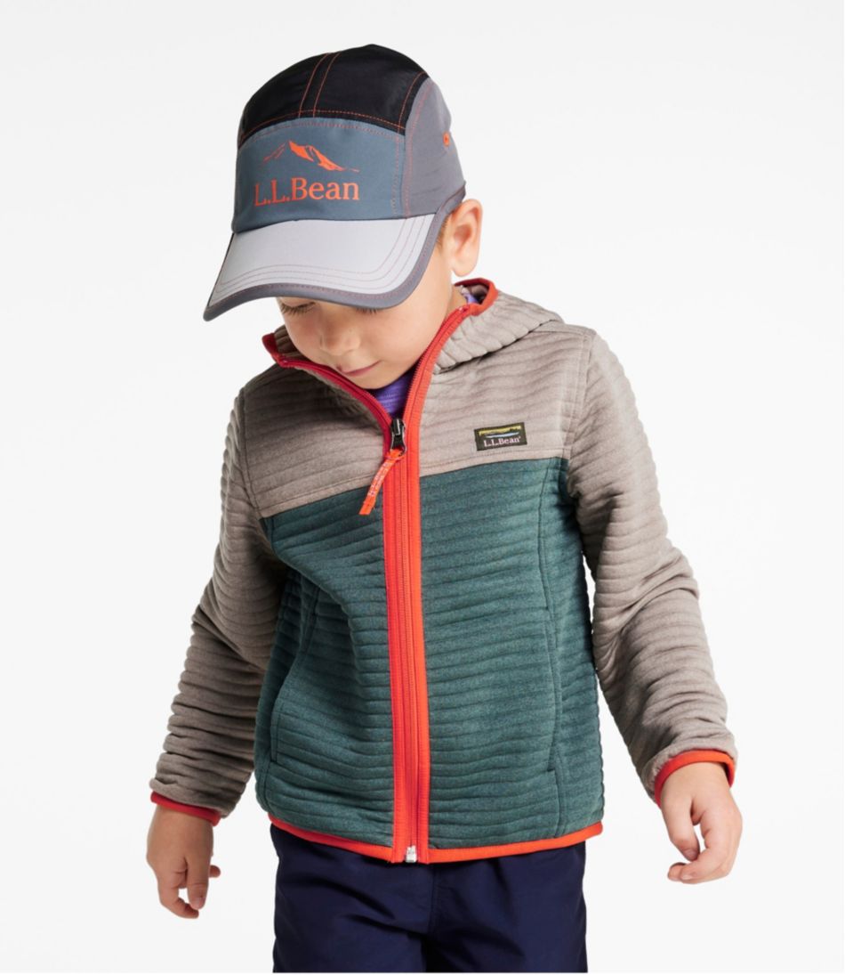 L.L.Bean | Kids' Airlight Full-Zip Hoodie, Colorblock
