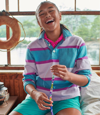 L.L.Bean | Kids' Striped Rugby Shirt